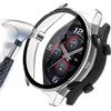 Acadeny Custodia con protezione dello schermo in vetro temperato compatibile per Honor watch GS3, custodia protettiva a 360°di durezza 9H, custodia protettiva ultrasottile in PC per, trasparente