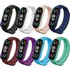 BDIG 8 Pezzi Cinturino Mi Band 6 Bracciale per Amazfit Band 5, Colorato Morbido Cinturini di Ricambio per Xiaomi Mi Band 7 Cinturino, Traspirante, Resistente al Sudore e Multicolore Accessori Tracker