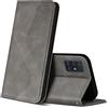 ZONNAVI Cover per Samsung Galaxy A51, Flip Custodia Pelle PU con [Slot Cart] [Supporto Stand] [Magnetica], Cover a Libro Portafoglio per Samsung Galaxy A51 (Grigio)