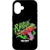 Call Of Duty RayGun Neon Green Fire Retro Logo Custodia per iPhone 16