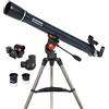 Celestron 21063 AstroMaster 90AZ Telescopio rifrattore, Blu scuro