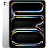 Apple iPad Pro 13'' (M5): Ultra Retina XDR, Vetro nanotexture, 2 TB, Wi-Fi, fotocamere frontale e posteriore da 12MP, scanner LiDAR, un giorno di batteria - Argento