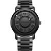 JewelryWe Orologio Impermeabile a Levitazione Magnetica: Orologio da Polso da Uomo Orologio con Pallina Galleggiante Magnetica