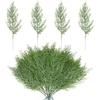 Alpurple 25 rami di pino artificiale, 35 cm, piante finte di pino, rametti di pino finto, per fai da te, ghirlande, artigianato, decorazioni natalizie e decorazioni per il giardino della casa (25
