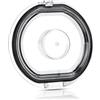 QH-Shop Coperchio per Contenitore Della Polvere di Ricambio per Aspirapolvere Dyson V7 V8 Coperchio di Tenuta con Anello di Tenuta per Dyson SV10 SV11 Trasparente