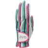 Glove It Ladies Golf Glove - Lightweight and Soft Cabretta Leather Golf Glove for Womens, Features UV Protection, Coastal PREP, Medium, Left