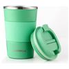GEMFUL Tazza Termica Caffè 380ml, Acciaio Inox
