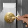 shsyue Luce Lampada per buco della serratura della porta sensore automatico a infrarossi rilevatore di movimento buco della serratura 4 luci LED lampada da attaccare ovunque luci a tocco funzionamento