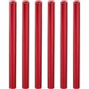 PATIKIL 6pz Distanziali Alluminio M3 Distanziali Metallici M3 Alluminio 3mm ID x 6mm OD x 80mm L Distanziali Filettati per Viti Standoff Rotondi per Auto Rc Droni Schede Madri Rosso