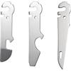 Roxon FT11 Costruisci i tuoi accessori multiuso per Flex Multitool (set da 3 pezzi con apribottiglie + cacciavite a taglio e apriscatole e punteruolo + infila) strumenti intercambiabili