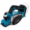 KATSU Tools KATSU FIT-BAT Pialla Cordless 21V Brushless 82mm, Prof. 2mm, Base in Alluminio con 3 Scanalature a V, Lame Extra, Senza Batteria e Caricatore