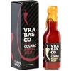 I LOVE SPICY Vrabasco Mild Cognac 100ml - Salsa Piccante Delicata con 80% di Jalapeños Fermentati - Invecchiata in Botte di Cognac - Intensità 1/5 - Confezione Regalo Edizione Limitata
