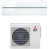 Mitsubishi Electric Climatizzatore Mitsubishi Monosplit Kirigamine Style MSZ-LN 12000 btu MSZ-LN35VGV Pearl White Inverter R-32 Wi-Fi Classe A+++