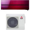 Mitsubishi Electric Mitsubishi Climatizzatore Monosplit Kirigamine Style MSZ-LN 18000 btu MSZ-LN50VG2R Ruby Red Inverter R-32 Wi-Fi Classe A+++