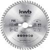 kwb lama per sega circolare 254 x 30 mm, taglio molto fine, adatta per piani di lavoro, legno e pannelli rivestiti
