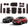 ECOZEN per Renault Austral E-Tech Hybrid 2022-2024 Tappetino antiscivolo in gomma adatto per console centrale, portabicchiere, vano portaoggetti, cucitura della porta, assorbimento degli urti