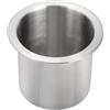 QUARKZMAN 304 - Portabicchieri in acciaio inox, 3,43 x 4,13