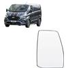 ALIGOPARTS Vetro Specchietto Destro Superiore Non Riscaldato per Ford Transit Custom 2012+ | Lato Guida | Sostituisce BK21-17K740-BB, 1766583 | Montaggio Facile