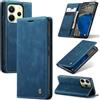 Azororo Cover per Xiaomi Redmi Note 14 4G, Premium PU Pelle Custodia, Magnetica Carta Fessura Portafoglio Case, Flip Cavalletto Custodia per Redmi Note 14 4G - Blu