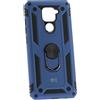 Max Power Digital Cover per Xiaomi Redmi Note 9 con Girevole Anello 360 Gradi Custodia Magnetica Antiurto Rigida Resistente Protettiva Case Bumper Ring (Xiaomi Redmi Note 9, Blu)