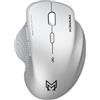 Anmck Mouse Bluetooth, Mouse Ricaricabile Senza Fili (Modalità Doppia: BT 5.1 + 2,4G), DPI Regolabili 1000/1200/1600, Ergonomico Silenzioso per Laptop, PC, Computer, Mac OS, Android, Windows.