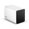 TERRAMASTER F2-425 Plus NAS Storage - 2Bay Intel N150 Quad-Core CPU, 8GB RAM DDR5, 5GbE LAN x 2, M.2 Slot x 3, Network Attached Storage per Lavoro di Gruppo, Server Multimediale (Diskless)