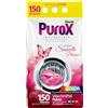 Clovin Purox Purox Color Detersivo in polvere in bustina di alluminio, 150 lavaggi, detersivo ad alta resistenza, antimacchia, formula antimacchia, fiori sensuali, 10,5 kg