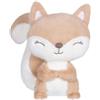 GIPSY TOYS - PELUCHE ECUREUIL COLOR - 15 CM - BEIGE CHIARO