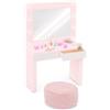 OG DOLLS Our Generation - Set vanità Glam & Glow - Playset tavolo da vanità rosa - Specchio luminoso - Articoli per il trucco e lo styling per finta - Giocattolo per bambini dai 3 anni in su