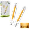 Dvnoua Lampadina R7S LED 118mm Dimmerabile 20W, R7S LED Equivalente a 200W Lampada Alogena, Lampada Bianco Caldo 3000K 2000LM Nessun Sfarfallio, Illuminazione Fascio 360°, 2 Pezzi