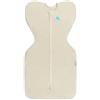 Love To Dream Swaddle UP, Neonato 2,2-3,8 kg - Avena | Vestibilità aderente, favorisce un sonno sano | 1,0 Tog per primavera ed estate (20-24°C) | Cotone e doppia cerniera