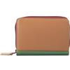 mywalit - portafoglio di pelle - Zip round fan C/C holder - 328-174 - bosco