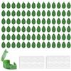 Solinorex 70 Pezzi Clip per Piante Rampicanti - Autoadesive Ganci per Piante Rampicanti, Appendere Plastica Piante per Gelsomino Edera Filodendro