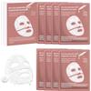 tysumeoy 8 Pezzi Maschera Collagene Viso, Bio-Collagen Real Deep Mask, Maschera Viso Al Collagene, Collagen Mask Overnight, Idratazione Profonda, Idratazione Duratura, Riduce al Minimo i Pori, Riduce le Rughe