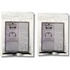 Generico Fibre per capelli Gordon - Ricarica da 25g in busta richiudibile, copertura istantanea per il diradamento. (2 x Nero - Black)