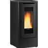EXTRAFLAME Stufa a pellet ventilata Dahiana 5.0 EVO Nero - 1295102