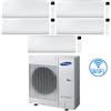 Samsung Climatizzatore Condizionatore Samsung CEBU S2 R32 Wifi Penta Split Inverter 7000 + 7000 + 7000 + 9000 + 12000 BTU con U.E. AJ100TXJ5KG/EU NOVITÁ Classe A++/A+ NOVITA' 2025