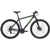 Legnano Pordoi L720, Mountain Bike 29 pollici Alluminio, Colore Nero Matt, Verde, Taglia 45
