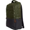 Trust Lisboa Zaino per Laptop 16, Zaino Porta PC 23 Litri con Cinghia per Trolley, Realizzato in Plastica Riciclata, Uomo Donna Viaggio Università Lavoro Ufficio Computer Portatile - Verde