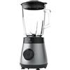 Electrolux E4TB1-6ST Frullatore 800W con Lame TruFlow, Bicchiere 1,5L, Ideale per Smoothie e Zuppe, Design Compatto, Velocità Regolabile, Colori Grigio/Nero