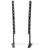NEDIS Supporto TV Fisso - 13-70 - Peso Massimo supportato dello Schermo: 50 kg - Altezze prestabilite Regolabili - Acciaio - Nero