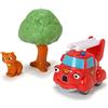 Dickie Toys - Eroi della città, Fiona, set da gioco dei vigili del fuoco con luce, canzoni originali, suoni e funzione libera, con carta da collezione con codice segreto