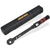 AEROFORCE Professional Tools AEROFORCE Chiave Dinamometrica 1/2, Chiave Dinamometrica con Doppia Scala, Regolabile in Due Direzioni con Meccanismo a 72 Denti per La Manutenzione di Motocicli, Biciclette e Auto(30-210 Nm)