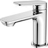 BELZ Rubinetto Bagno Lavabo, Miscelatore Monocomando in Ottone Massiccio, Rubinetteria per Lavandino a Risparmio Idrico e Durevole, Cromato