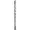 kwb Punta SDS Plus, punta per martello SDS Plus (Ø 16 mm x 210 mm, con tagliente in carburo 4X estremamente rapido, per cemento armato, pietra e muratura)