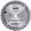 kwb lama per sega circolare 190 x 16 mm, taglio molto fine, adatta per piani di lavoro, legno e pannelli rivestiti