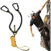 EUNEWR Set da arrampicata via ferrata, cinghia da arrampicata da uomo, attrezzatura da arrampicata (28 kN)