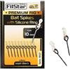 PRO FILSTAR Bait Spikes Set con Anello 10x10mm - Boiles & Pellet Spikes per Ami da Pesca - Punte per Esche Carpfishing - Accessori Pesca Carpa - Esche Pop Up - Accessori Pesca - Attrezzatura da Pesca