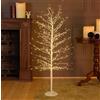 Lotti Importex Albero Ramo TIGLIO BIANCO h120cm 330MicroLed BIANCO CALDO - Lotti Importex