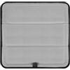 PARTS4EV Copertura solare magnetica isolata per la ventilazione del tetto per ventilatore MaxxAir, copertura oscurante e di ventilazione pieghevole in tessuto Oxford 600D, 41,9 cm x 41,9 cm (Grigio fresco)